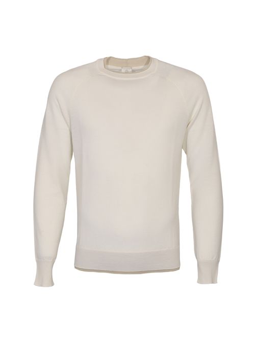 Maglia in lana vergine Sabbia Eleventy | L76MAGL79 MAG0L02900-02